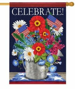 Celebration Bouquet House Flag