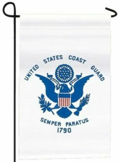 Coast Guard Nylon Garden Flag – Made In The USA