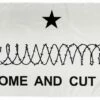 Come And Cut It Barbed Wire 3×5 Flag