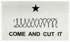 Come And Cut It Barbed Wire 3×5 Flag
