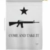 Come And Take It M4 Rifle Sublimated House Flag -Flag Sales 2024 come and take it m4 rifle sublimated house flag