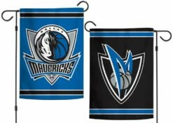 Dallas Mavericks 2 Sided Garden Flag