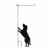 Dog Silhouette Garden Flagpole 1 Dog Silhouette Garden Flagpole -Flag Sales 2024 dog silhouette garden flagpole