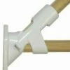 Dual Position 1 Inch Cast Iron Bracket White -Flag Sales 2024 dual position 1 ince cast iron bracket white with poles