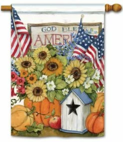 Fall Flags House Flag