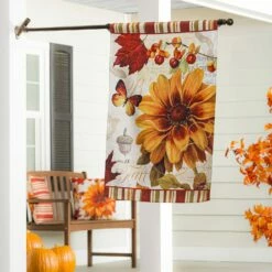 Fall In Love Textured Suede House Flag