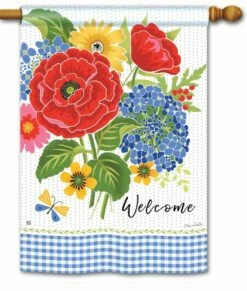 Farmhouse Fresh House Flag