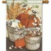 Farmhouse Pumpkins House Flag 2 Farmhouse Pumpkins House Flag -Flag Sales 2024 farmhouse pumpkins house flag