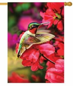 Floating Hummer House Flag