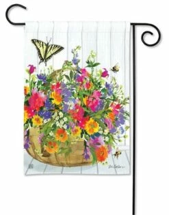 Flower Basket Garden Flag 5 Flower Basket Garden Flag -Flag Sales 2024 flower basket garden flag