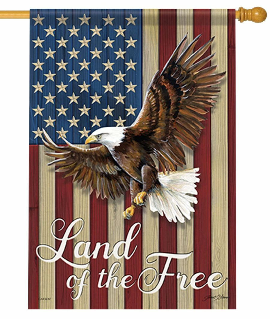 Freedom Eagle House Flag 3 Freedom Eagle House Flag