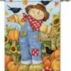 Garden Scarecrow House Flag