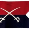 General Custer’s Personal Guidon 3×5 Sewn Cotton -Flag Sales 2024 general custers personal guidon 3x5 sewn cotton