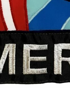 God Bless America Applique House Flag -Flag Sales 2024 god bless america applique house flag detail 2