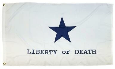 Goliad Liberty Or Death Flag 3×5 2-Ply Polyester 3 Goliad Liberty Or Death Flag 3×5 2-Ply Polyester