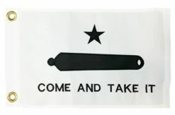 Gonzales Come And Take It 2-Ply Polyester 12×18 Boat Flag