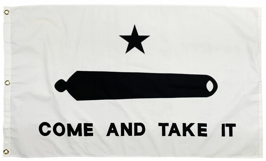 Gonzales Come And Take It Flags β Sewn Cotton 3 Gonzales Come And Take It Flags β Sewn Cotton