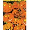 Goofy Pumpkin Faces House Flag -Flag Sales 2024 goofy pumpkin faces house flag