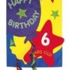 Happy Birthday Count The Years Applique House Flag