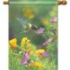 Hummingbird Hover House Flag -Flag Sales 2024 hummingbird hover house flag
