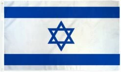 Israel Star Of David 3×5 Sewn Nylon Flag – Made In The USA