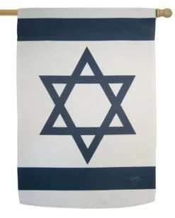 Israel Star Of David Sublimated House Flag