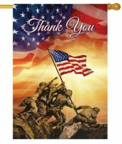 Iwo Jima Memorial House Flag