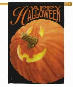 Jack O’ Lantern Sublimated House Flag