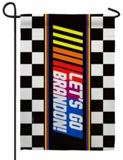 Let’s Go Brandon NASCAR Sublimated Garden Flag