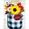Linen Fall Check Mason Jar Decorative House Flag 2 Linen Fall Check Mason Jar Decorative House Flag -Flag Sales 2024 linen fall check mason jar decorative house flag