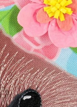 Linen Friendly Cardinals Decorative House Flag