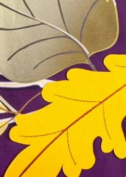 Linen Gather Fall Leaves Wreath Decorative House Flag