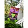 Linen Let’s Get Wicked Decorative House Flag