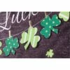 Linen Luck O’ The Irish Chalkboard Decorative House Flag -Flag Sales 2024 linen luck o the irish chalkboard decorative house flag detail