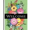 Linen Spring Floral Swag Decorative Garden Flag -Flag Sales 2024 linen spring floral swag decorative garden flag