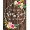 Live By Faith House Flag -Flag Sales 2024 live by faith house flag