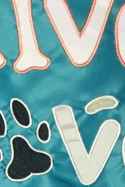 Live Love Bark Double Applique House Flag -Flag Sales 2024 live love bark double applique house flag detail