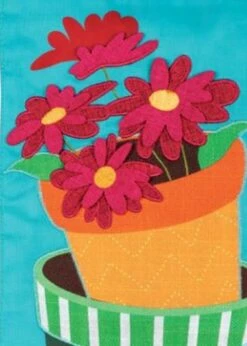 Live Plant Grow Double Applique Garden Flag -Flag Sales 2024 live plant grow double applique garden flag detail 1