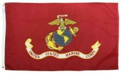 Marines Corps 2-Ply Polyester Flags – Made In The USA