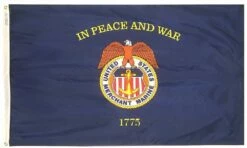Merchant Marine 3×5 Nylon Flag – Made In The USA