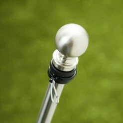 Metal Extendable Flagpole And Bracket Kit Nickel -Flag Sales 2024 metal extendable flagpole and bracket kit nickel 10566