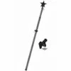 Metal Extendable Flagpole With Star Topper And Bracket Kit Black -Flag Sales 2024 metal extendable flagpole with star topper and bracket kit black