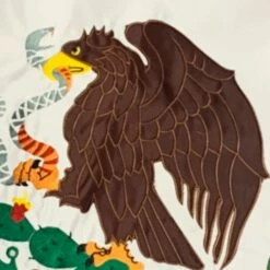 Mexico Embroidered 3×5 Flag -Flag Sales 2024 mexico embroidered 3x5 flag detail 2