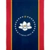 Mississippi State Applique House Flag -Flag Sales 2024 mississippi state applique house flag