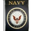 Navy Emblem Sublimated Garden Flag -Flag Sales 2024 navy emblem sublimated garden flag