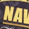 Navy Family Double Applique Garden Flag -Flag Sales 2024 navy family double applique garden flag detail