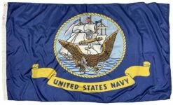 Navy Nylon Flags – Made In The USA