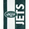 New York Jets Embellished Applique House Flag