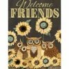 Owl Friends House Flag -Flag Sales 2024 owl friends house flag