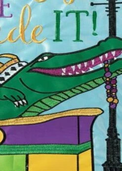 Parade Our Crazy Double Applique House Flag -Flag Sales 2024 parade our crazy double applique house flag detail 1